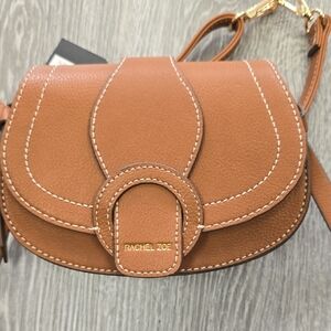 NWT Rachel Zoe Brown Leather Belt Bag Purse Cute 😍